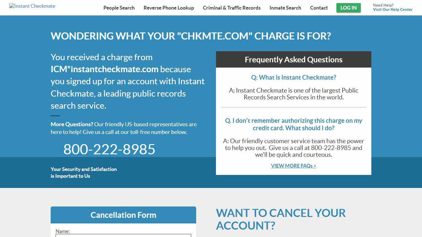 About Instant Checkmate - The internet's #1 source for Background Checks